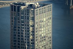 27 New York by Gehry Top Few Floors And Roof Close Up From One World Trade Center Observatory Late Afternoon